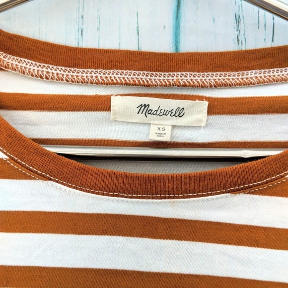 3/$20 Madewell Setlist Cozy Striped Pullover Top - Picture 8 of 8
